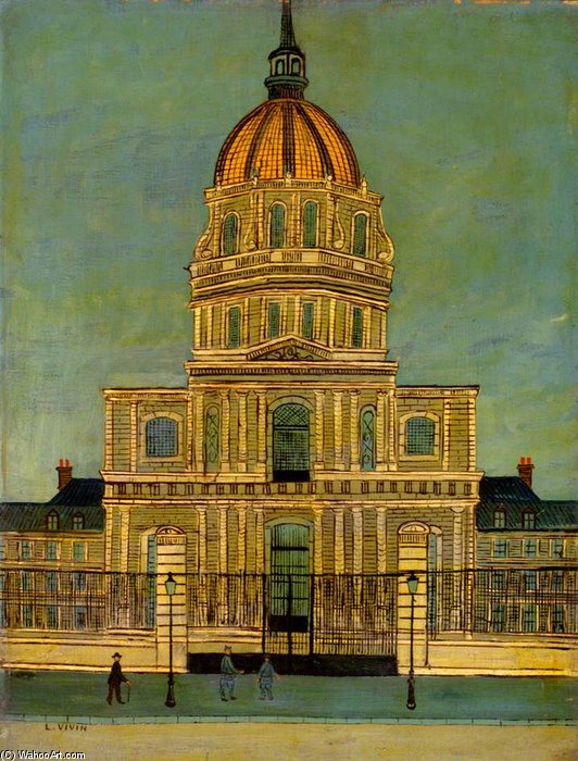 Wikioo.org - The Encyclopedia of Fine Arts - Painting, Artwork by Louis Vivin - Les Invalides
