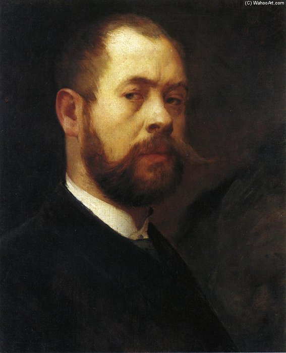 Wikioo.org - The Encyclopedia of Fine Arts - Painting, Artwork by Lovis Corinth (Franz Heinrich Louis) - Self Portrait -
