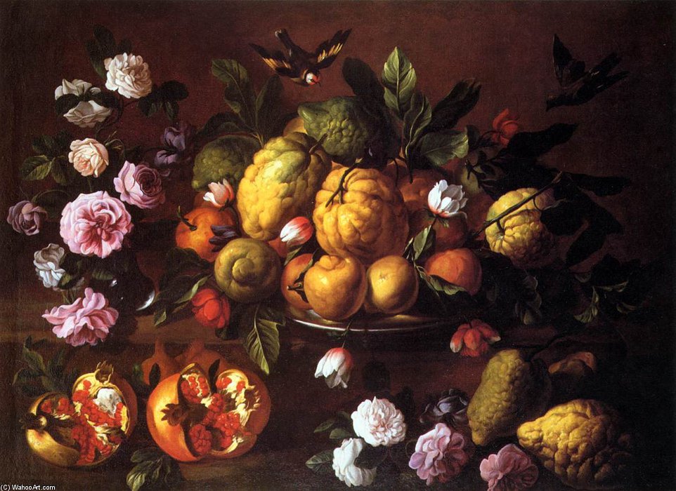 Wikioo.org - The Encyclopedia of Fine Arts - Painting, Artwork by Luca Forte - Still-life