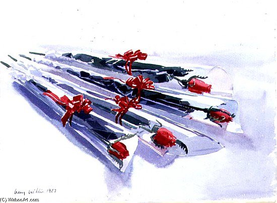 Wikioo.org - Bách khoa toàn thư về mỹ thuật - Vẽ tranh, Tác phẩm nghệ thuật Lucy Willis - Wrapped Roses