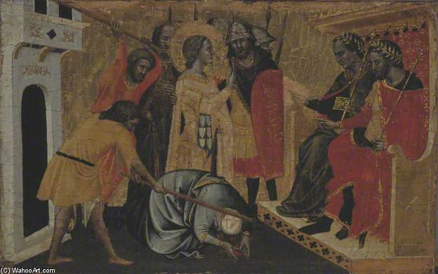 Wikioo.org - The Encyclopedia of Fine Arts - Painting, Artwork by Master Of San Lucchese - A Martyrdom
