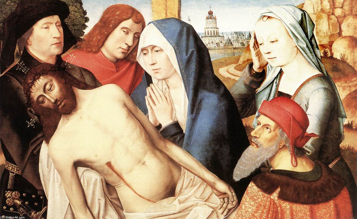 Wikioo.org - The Encyclopedia of Fine Arts - Painting, Artwork by Master Of The Saint Lucy Legend - Lamentation