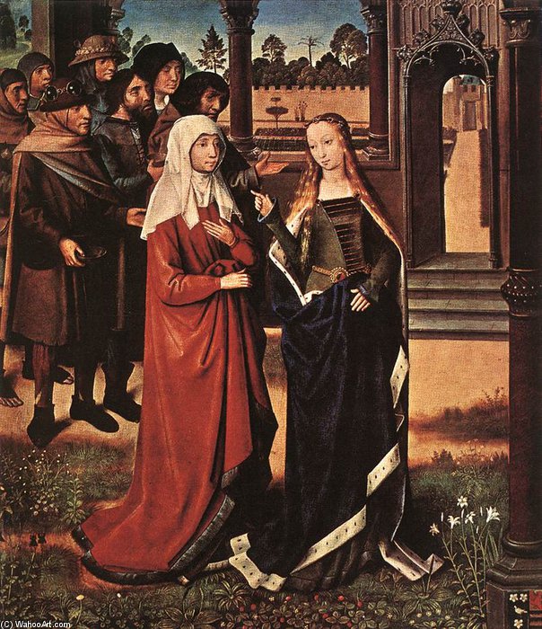 WikiOO.org - Encyclopedia of Fine Arts - Maalaus, taideteos Master Of The Saint Lucy Legend - St Lucy -