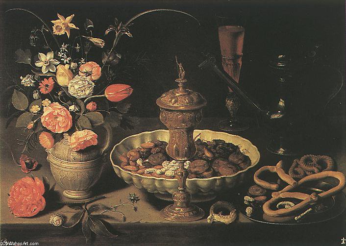 Wikioo.org - The Encyclopedia of Fine Arts - Painting, Artwork by Matthäus The Elder Merian - Still-life