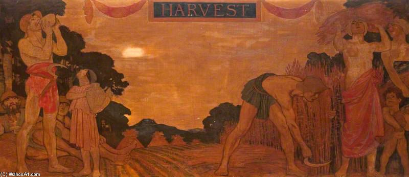 WikiOO.org - Encyclopedia of Fine Arts - Lukisan, Artwork Maurice William Greiffenhagen - Harvest