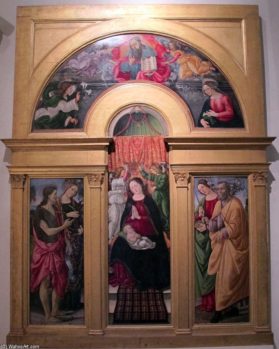 Wikioo.org - The Encyclopedia of Fine Arts - Painting, Artwork by Michele Di Michele Ciampanti - Museo Nazionale Di Villa Guinigi