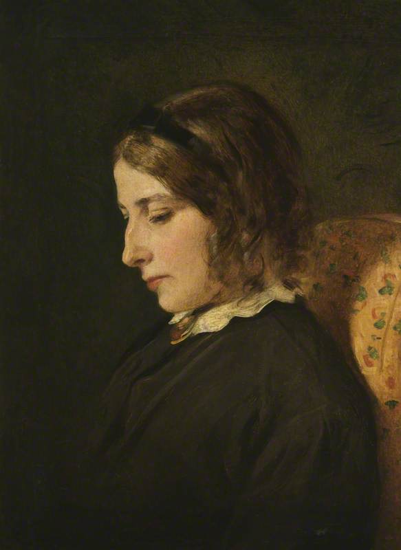 Wikioo.org - The Encyclopedia of Fine Arts - Painting, Artwork by Henry Thomas Schafer - Harriet White