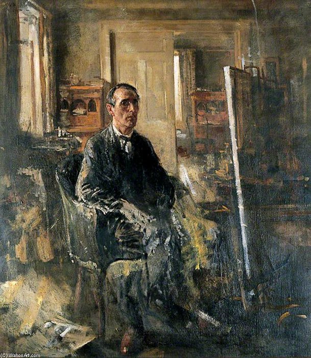 Wikioo.org - The Encyclopedia of Fine Arts - Painting, Artwork by Henry Tonks - Walter Westley Russell