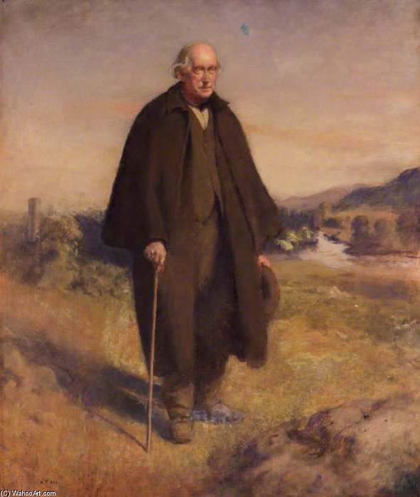 Wikioo.org - The Encyclopedia of Fine Arts - Painting, Artwork by Henry Tonks - William Poel