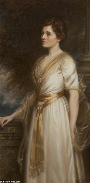WikiOO.org - Encyclopedia of Fine Arts - Lukisan, Artwork Herbert James Draper - The Mother Of George P. Holt