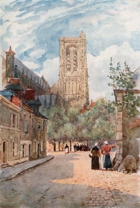 Wikioo.org - The Encyclopedia of Fine Arts - Painting, Artwork by Herbert Menzies Marshall - Bourges