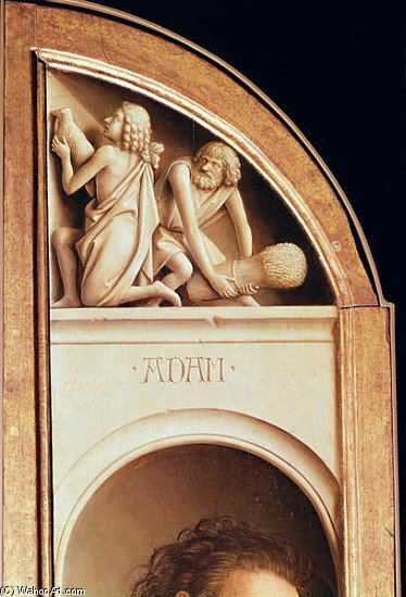 WikiOO.org - Енциклопедія образотворчого мистецтва - Живопис, Картини
 Hubert Van Eyck - The Offerings Of Cain And Abel