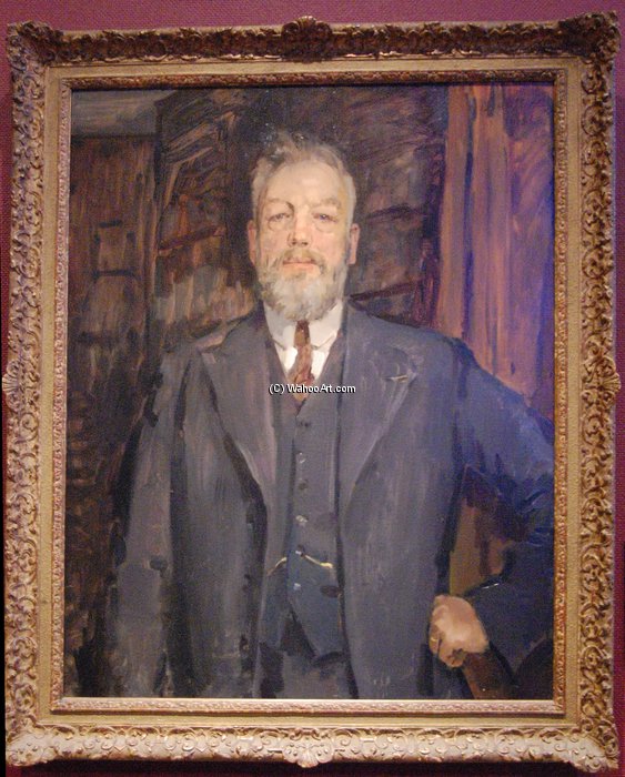 WikiOO.org - Encyclopedia of Fine Arts - Maleri, Artwork Isaac Lazarus Israels - Portrait Of Rommert Casimir