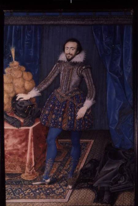 WikiOO.org - Енциклопедія образотворчого мистецтва - Живопис, Картини
 Isaac Oliver - Portrait Of Richard Sackville