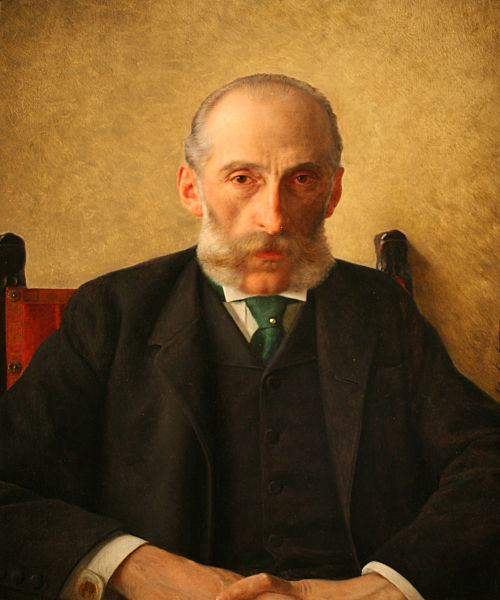 Wikoo.org - موسوعة الفنون الجميلة - اللوحة، العمل الفني Isidor Kaufmann - Portrait Of Isidor Gewitsch -