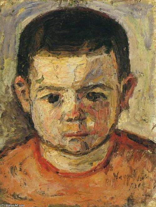 Wikioo.org - The Encyclopedia of Fine Arts - Painting, Artwork by Istvan Nagy - Little Boy -