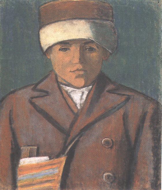 Wikioo.org - The Encyclopedia of Fine Arts - Painting, Artwork by Istvan Nagy - Schoolboy