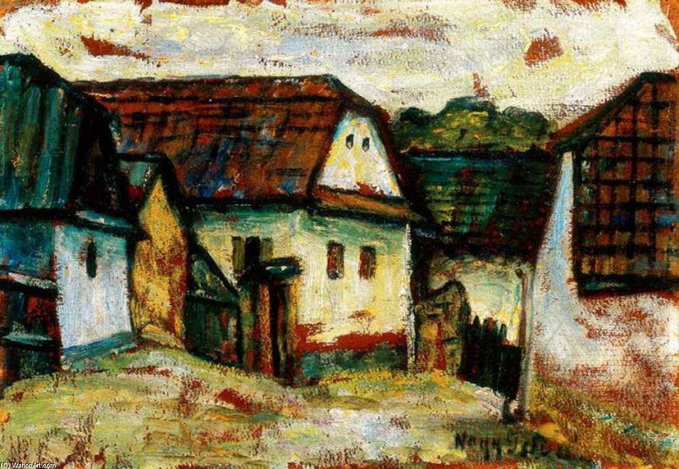 Wikioo.org - The Encyclopedia of Fine Arts - Painting, Artwork by Istvan Nagy - Transylvania Village