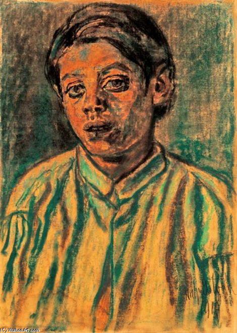WikiOO.org - Encyclopedia of Fine Arts - Maalaus, taideteos Istvan Nagy - Young Boy