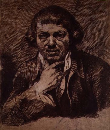 WikiOO.org - Encyclopedia of Fine Arts - Lukisan, Artwork James Barry - Self Portrait, C.1800