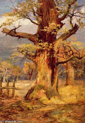 WikiOO.org - אנציקלופדיה לאמנויות יפות - ציור, יצירות אמנות James Hardy Junior - Blasted Oak