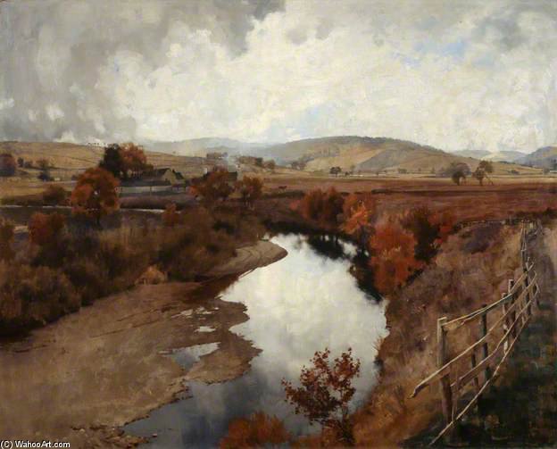 WikiOO.org - Encyclopedia of Fine Arts - Målning, konstverk James Paterson - Autumn In Glencairn, Moniaive