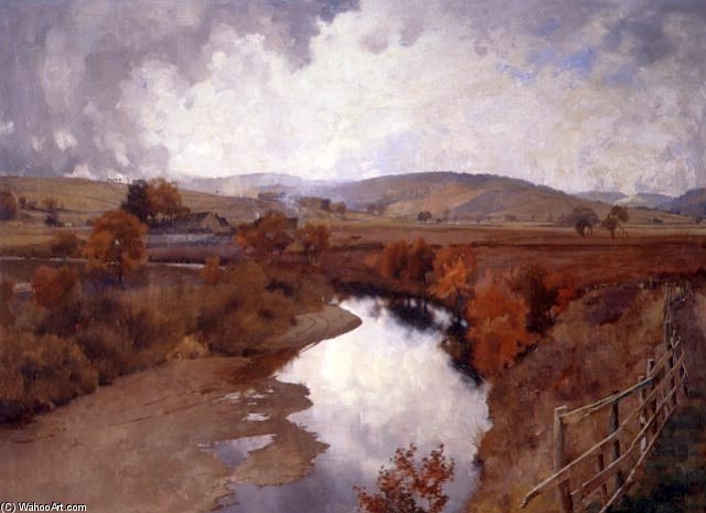 WikiOO.org - Güzel Sanatlar Ansiklopedisi - Resim, Resimler James Paterson - Autumn In Glencairn