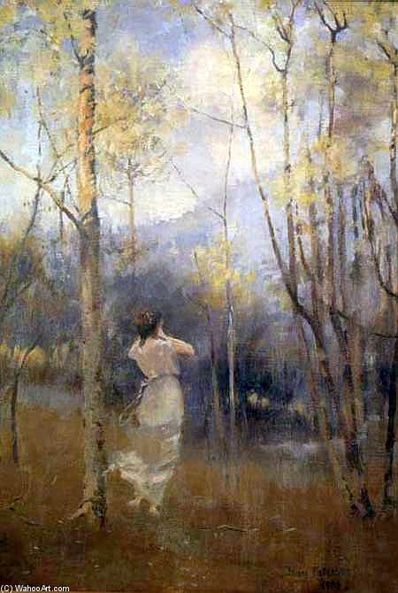 Wikioo.org - The Encyclopedia of Fine Arts - Painting, Artwork by James Paterson - Spring In Moniaive