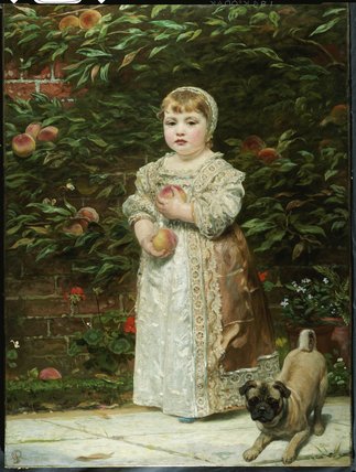 Wikioo.org - The Encyclopedia of Fine Arts - Painting, Artwork by James Sant - Peaches
