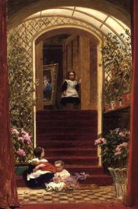 WikiOO.org - Encyclopedia of Fine Arts - Maľba, Artwork James Sant - Three Daughters