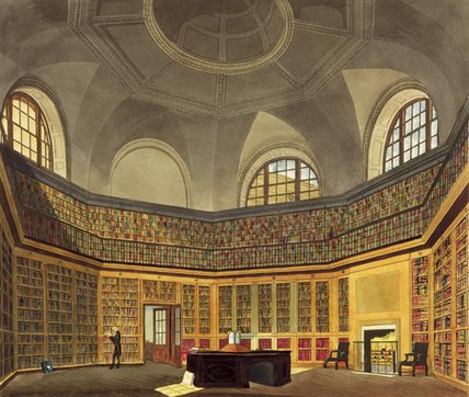 WikiOO.org - Enciclopedia of Fine Arts - Pictura, lucrări de artă James Stephanoff - The King's Library, Buckingham House_2