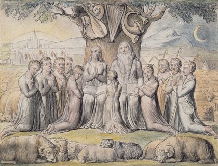 WikiOO.org - Enciklopedija likovnih umjetnosti - Slikarstvo, umjetnička djela James Thomas Linnell - Illustrations From The Book Of Job