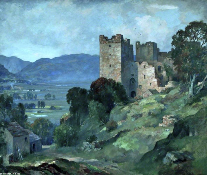 Wikioo.org - The Encyclopedia of Fine Arts - Painting, Artwork by James Whitelaw Hamilton - Bolton Castle
