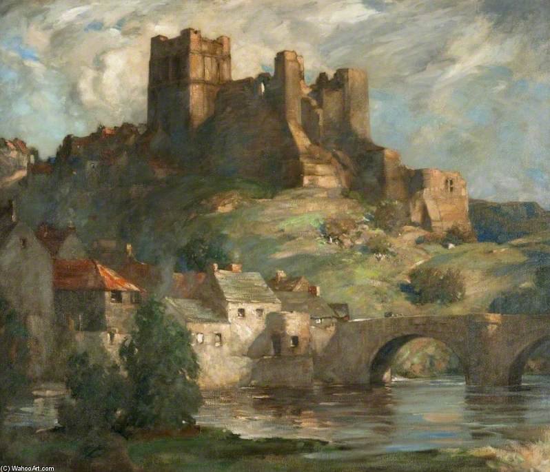 WikiOO.org - Енциклопедія образотворчого мистецтва - Живопис, Картини
 James Whitelaw Hamilton - Richmond Castle