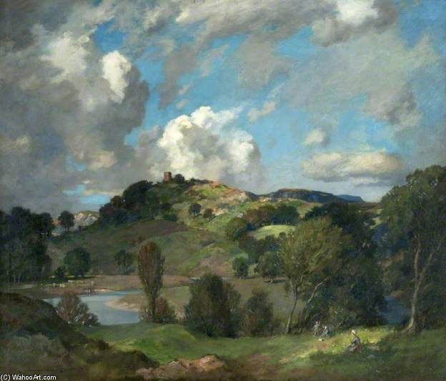 Wikioo.org - The Encyclopedia of Fine Arts - Painting, Artwork by James Whitelaw Hamilton - The Windings Of The Lune