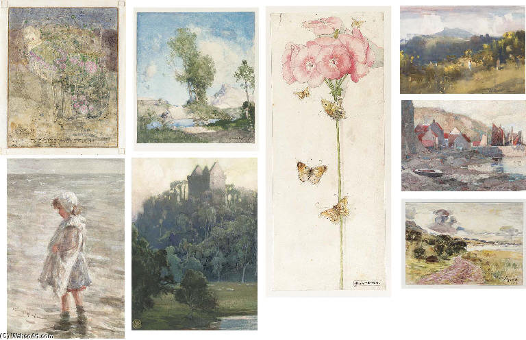 Wikioo.org - The Encyclopedia of Fine Arts - Painting, Artwork by James Whitelaw Hamilton - William Mactaggart