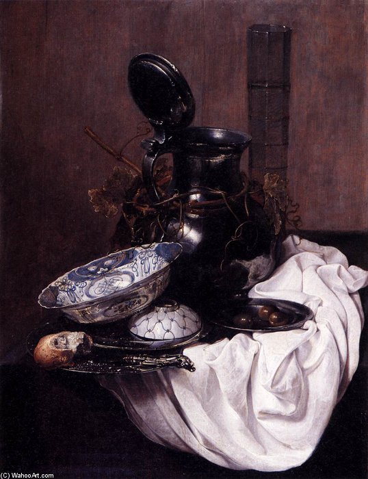 Wikioo.org - The Encyclopedia of Fine Arts - Painting, Artwork by Jan Jansz Treck - Still-life