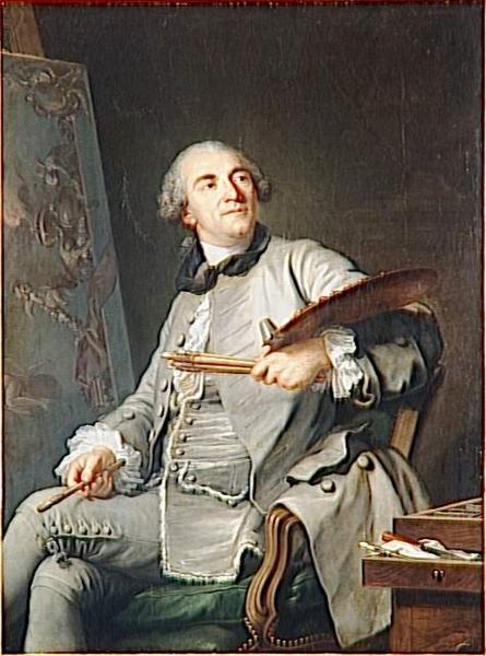 WikiOO.org - 百科事典 - 絵画、アートワーク Jean Baptiste Marie Pierre - ジャン=バティスト·マリー·ピエールの肖像