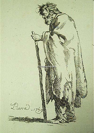 Wikioo.org – L'Enciclopedia delle Belle Arti - Pittura, Opere di Jean Baptiste Marie Pierre - Vieillard