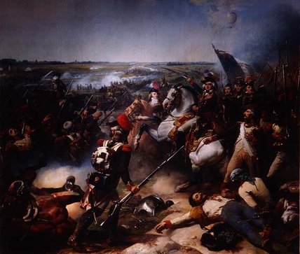 Wikioo.org – L'Encyclopédie des Beaux Arts - Peinture, Oeuvre de Jean Baptiste Mauzaisse - bataille de FLEURUS , 26th Juin