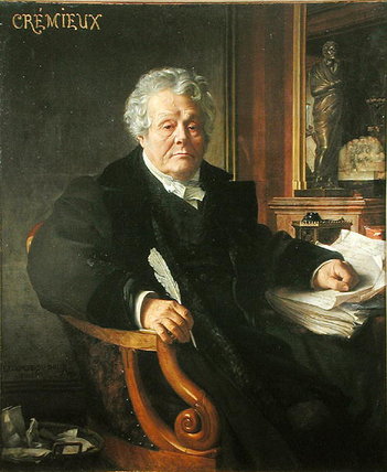 Wikioo.org – L'Encyclopédie des Beaux Arts - Peinture, Oeuvre de Jean Jules Antoine Lecomte Du Nouy - Adolphe Crémieux