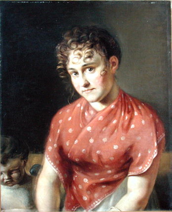 WikiOO.org - Enciklopedija dailės - Tapyba, meno kuriniai Joachim Faber - The Artist's Wife