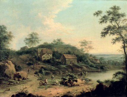 WikiOO.org - Енциклопедия за изящни изкуства - Живопис, Произведения на изкуството Johann Christian Vollerdt Or Vollaert - Landscape,