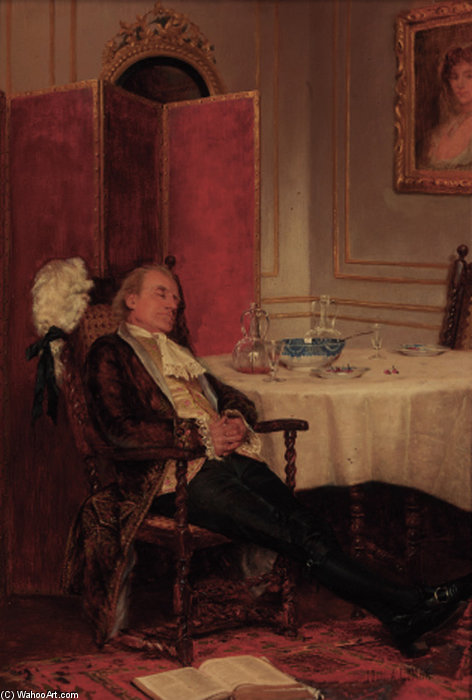Wikioo.org - The Encyclopedia of Fine Arts - Painting, Artwork by John Arthur Lomax - A Moment's Rest