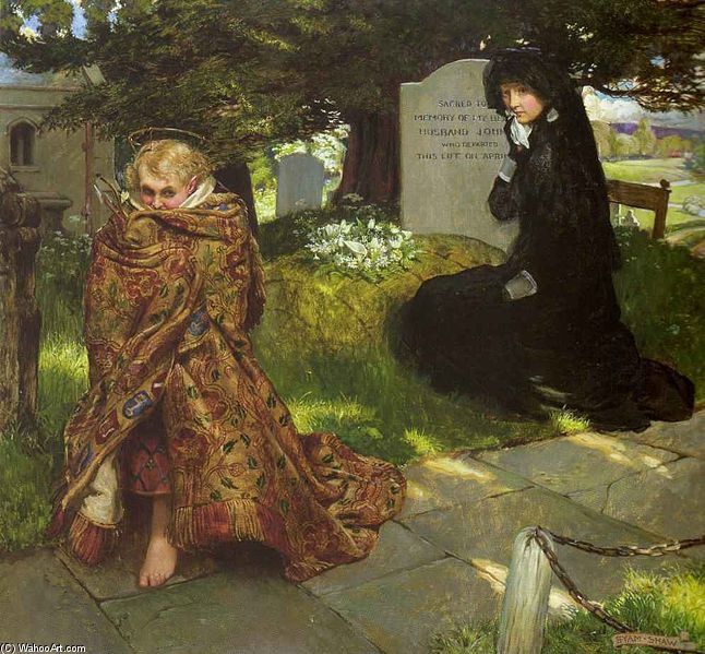 Wikioo.org - The Encyclopedia of Fine Arts - Painting, Artwork by John Byam Liston Shaw - The Lure