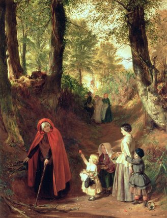 Wikioo.org - The Encyclopedia of Fine Arts - Painting, Artwork by John Callcott Horsley - Youth And Age