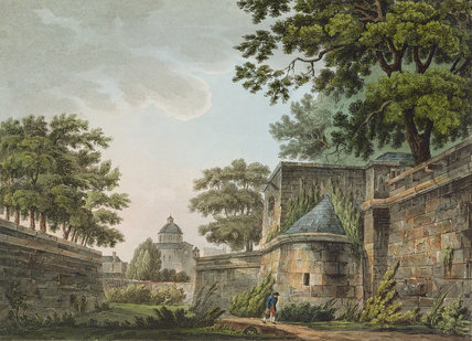 WikiOO.org - Encyclopedia of Fine Arts - Maalaus, taideteos John Claude Nattes - Interior Of The Fosses Of The Bastille,