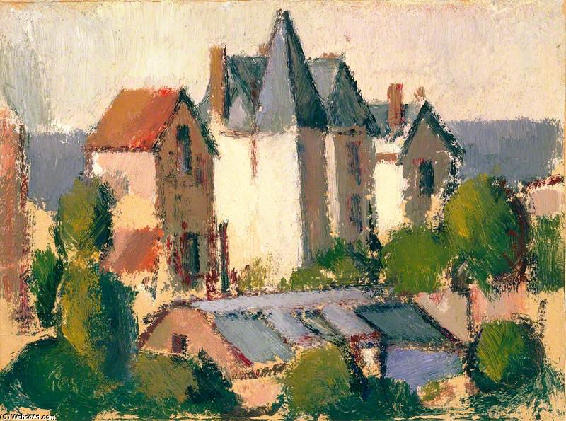 Wikioo.org - The Encyclopedia of Fine Arts - Painting, Artwork by John Duncan Fergusson - Castle