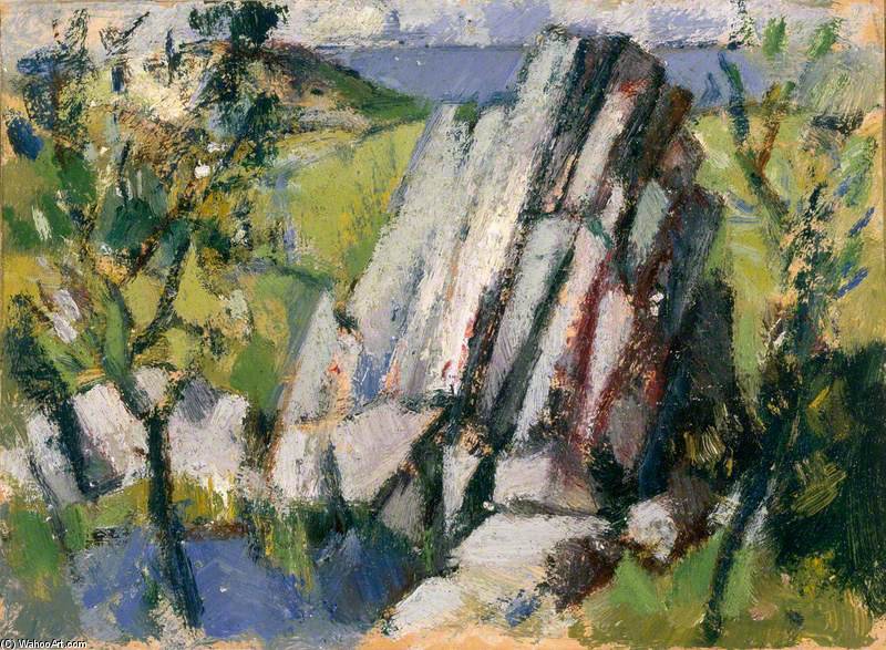Wikioo.org - The Encyclopedia of Fine Arts - Painting, Artwork by John Duncan Fergusson - Rock Pool