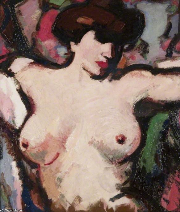 Wikioo.org – L'Enciclopedia delle Belle Arti - Pittura, Opere di John Duncan Fergusson - Torse De Femme